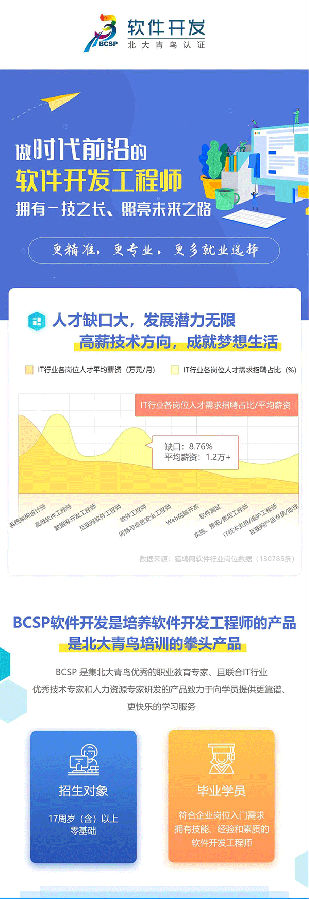 BCSP软件开发专业:拥有一技之长,照亮未来之路!